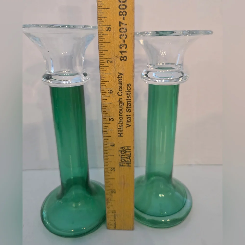 Crate & Barrel Polish Hand Blown Glass 8
